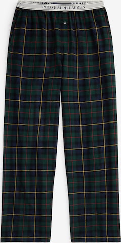 Pantalon de pyjama ' Cozy Flannel ' Polo Ralph Lauren en bleu : devant