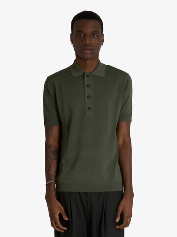 LOW BRAND Shirt in Groen: voorkant