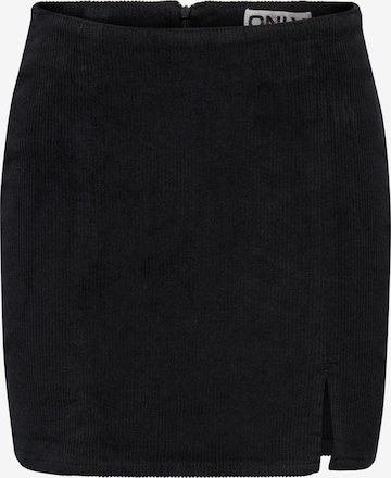 Jupe 'ONLLENI-GLOBAL' ONLY en noir : devant