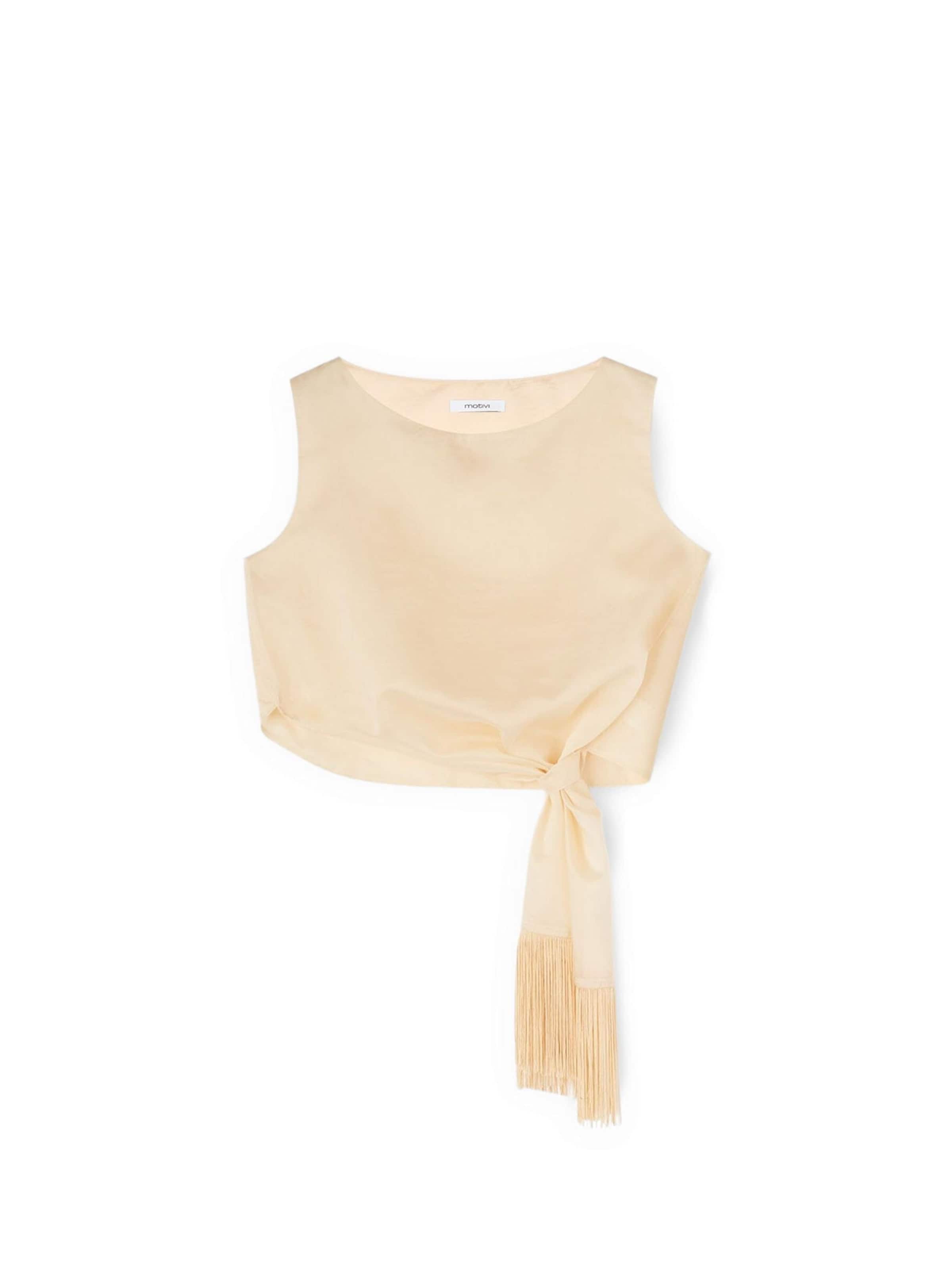 MOTIVI Top‌‌‌‌‌‌‌ in Beige: Vorderseite