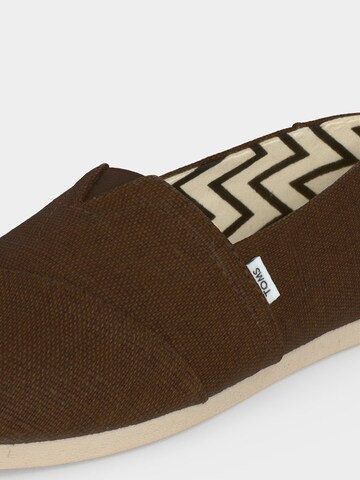 TOMS - Zapatillas sin cordones 'Heritage' en marrón