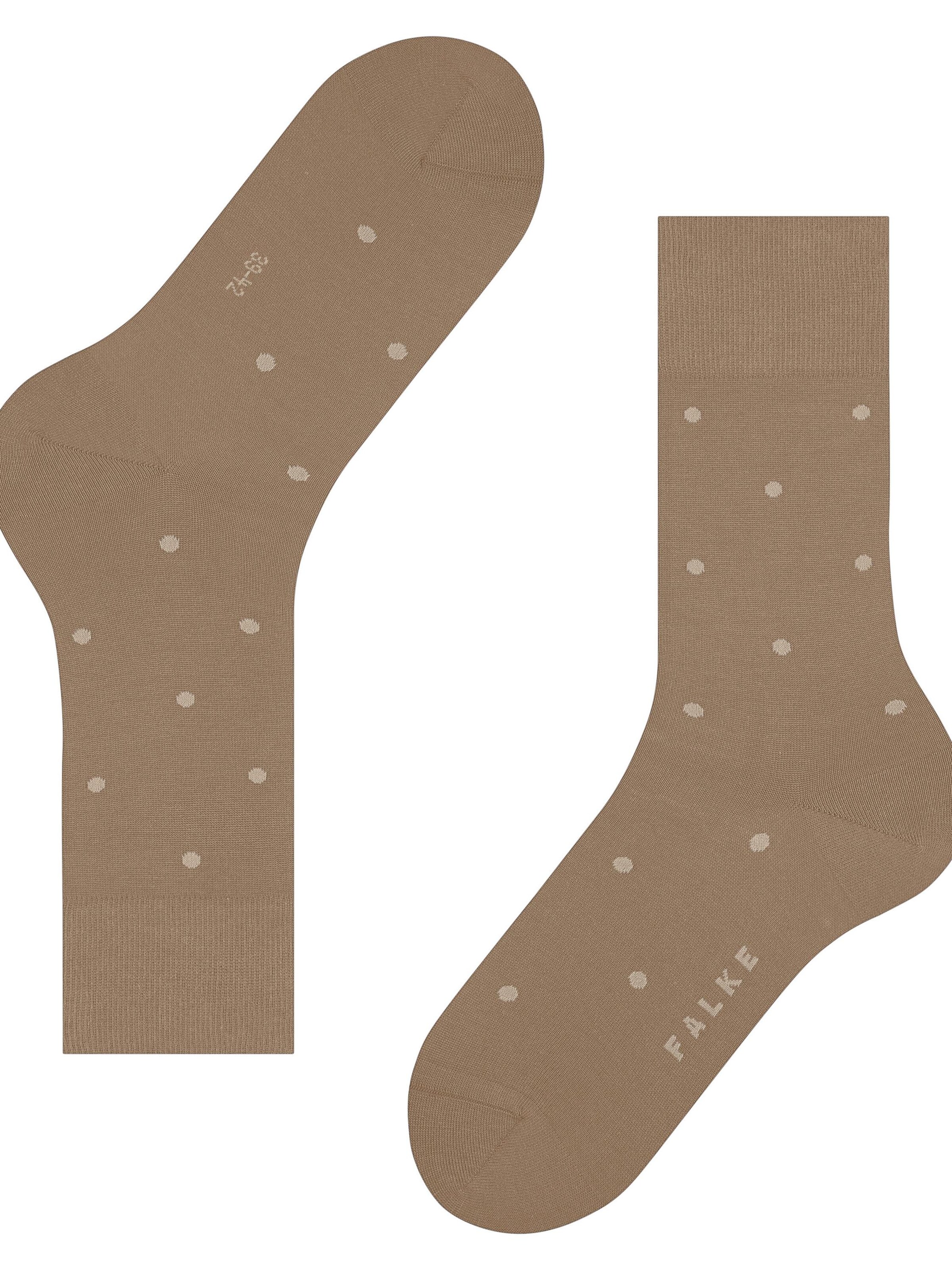 FALKE Socks 'Dot' in Beige