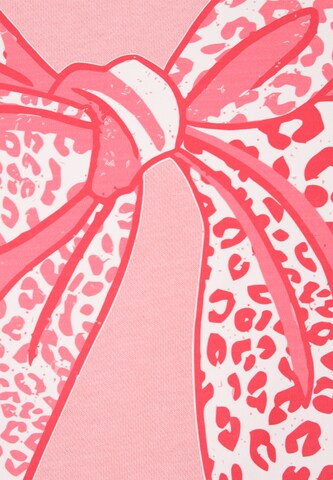 swirly Sweatshirt 'Back To School' in Pink