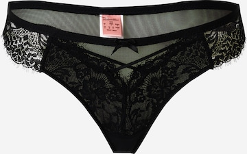 Hunkemöller String 'Arabella' in Black: front