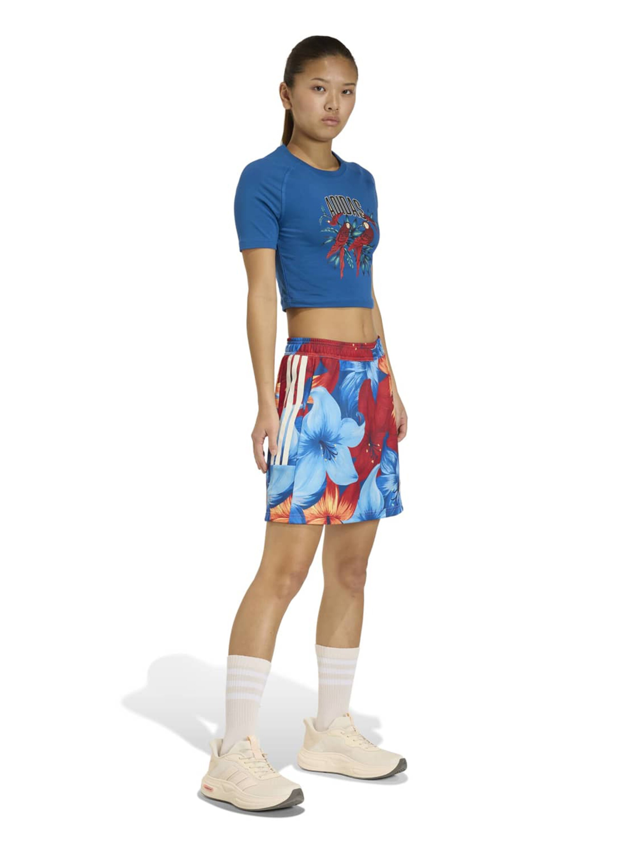 ADIDAS SPORTSWEAR Sportrok 'FARM' in Rood: voorkant