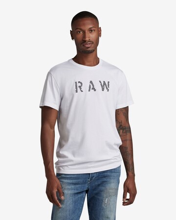 G-Star RAW - Camisa em branco: frente