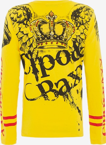 CIPO & BAXX Shirt in Yellow