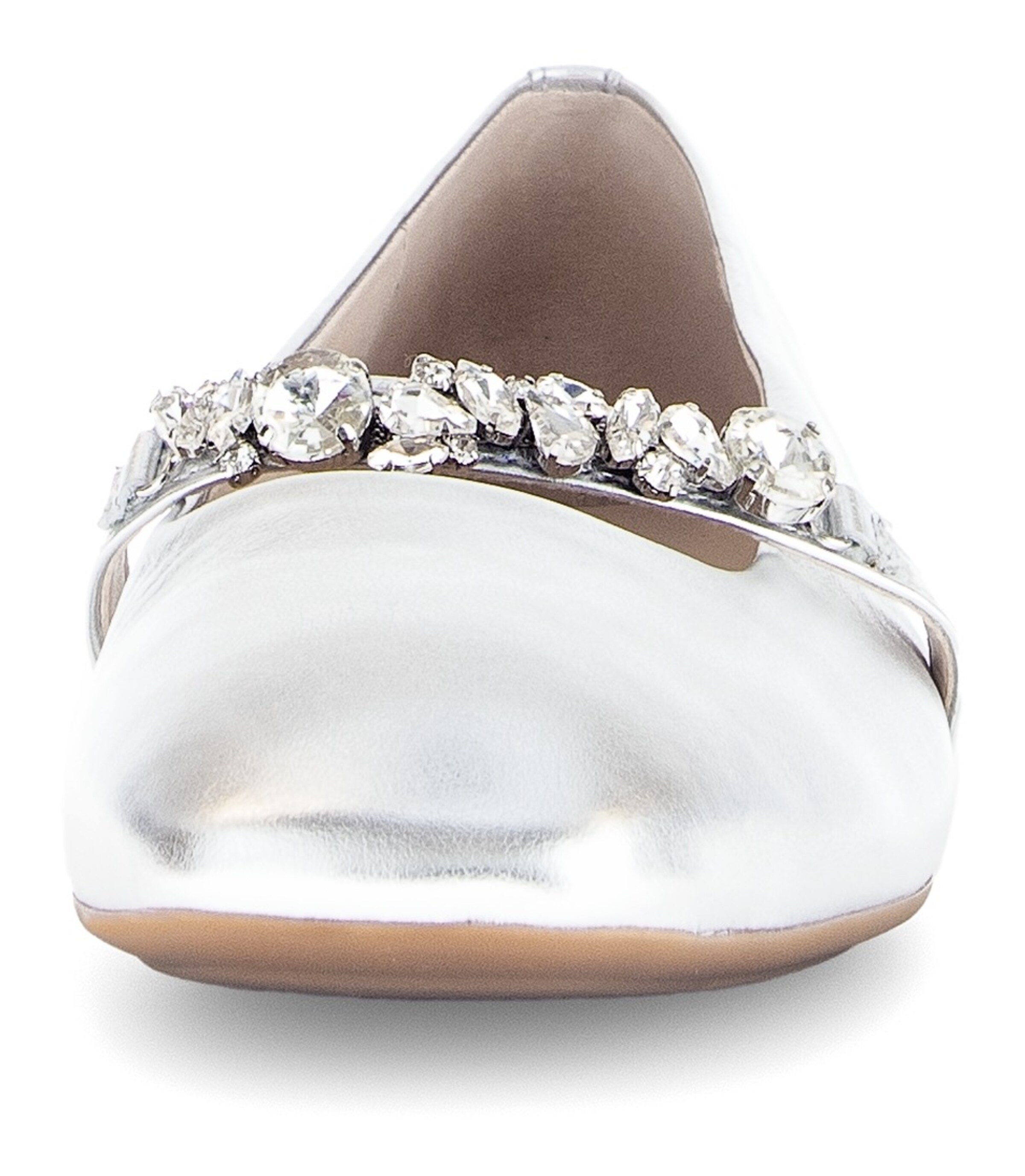 GABOR Ballet Flats in Silver