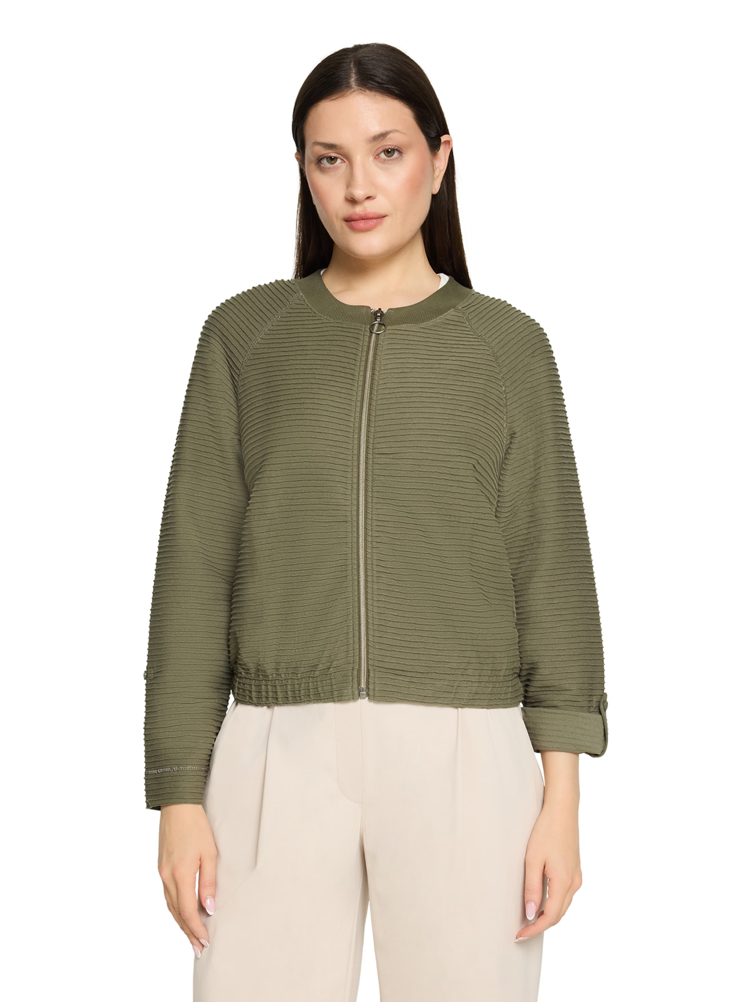 Giacca di mezza stagione di Betty Barclay in verde: frontale