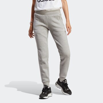 Effilé Pantalon 'Adicolor Essentials' ADIDAS ORIGINALS en gris : devant