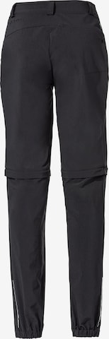 VAUDE Regular Athletic Pants 'Yaras' in Black