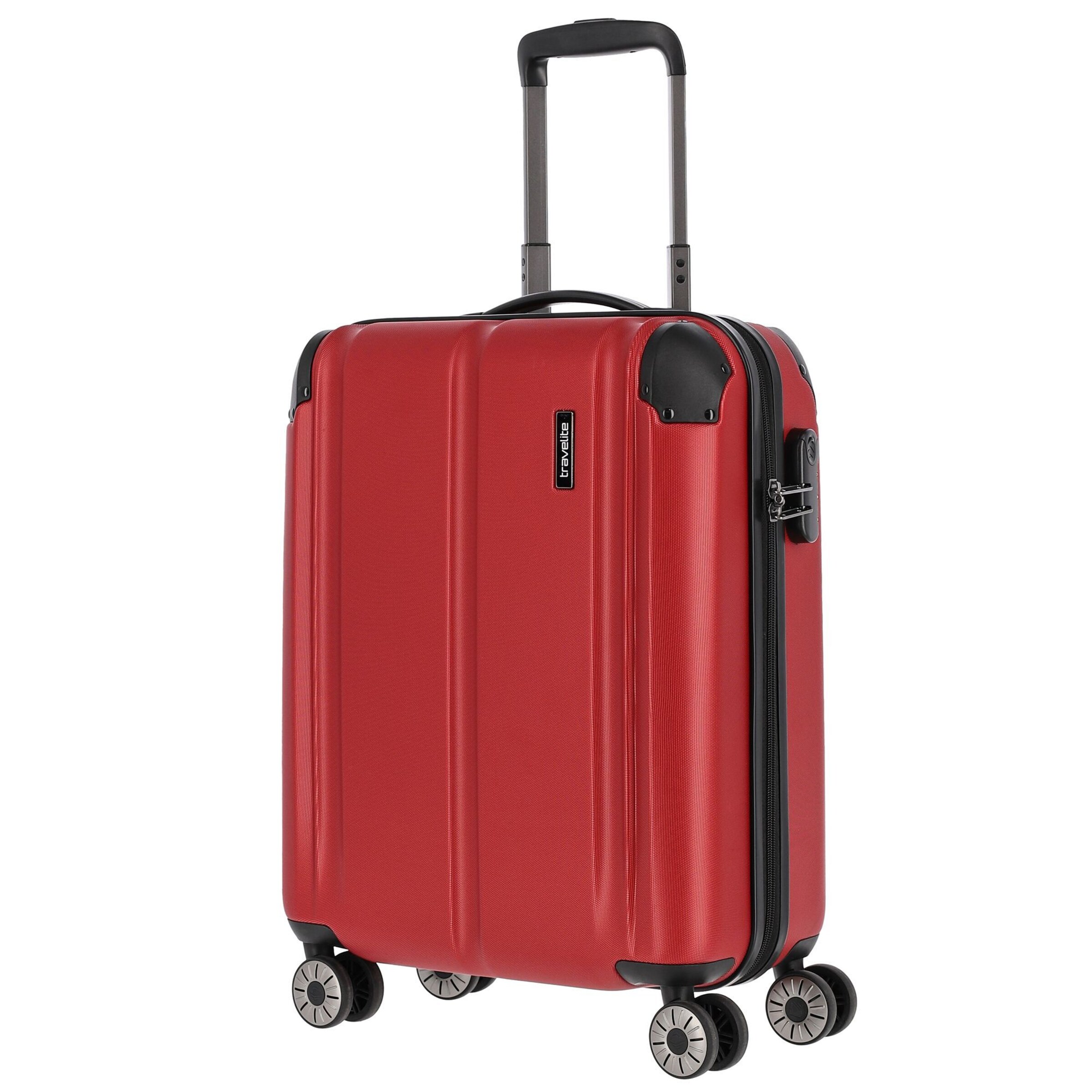 Trolley di TRAVELITE in rosso