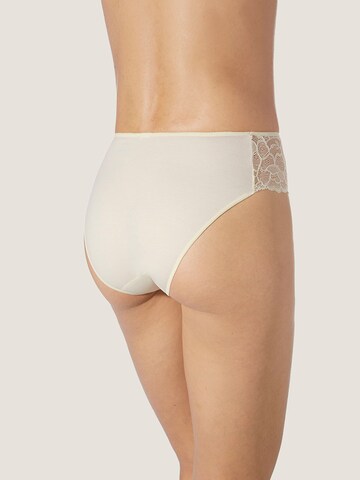 zd ZERO DEFECTS Broekje 'Enara soy fiber high waist panty' in Wit