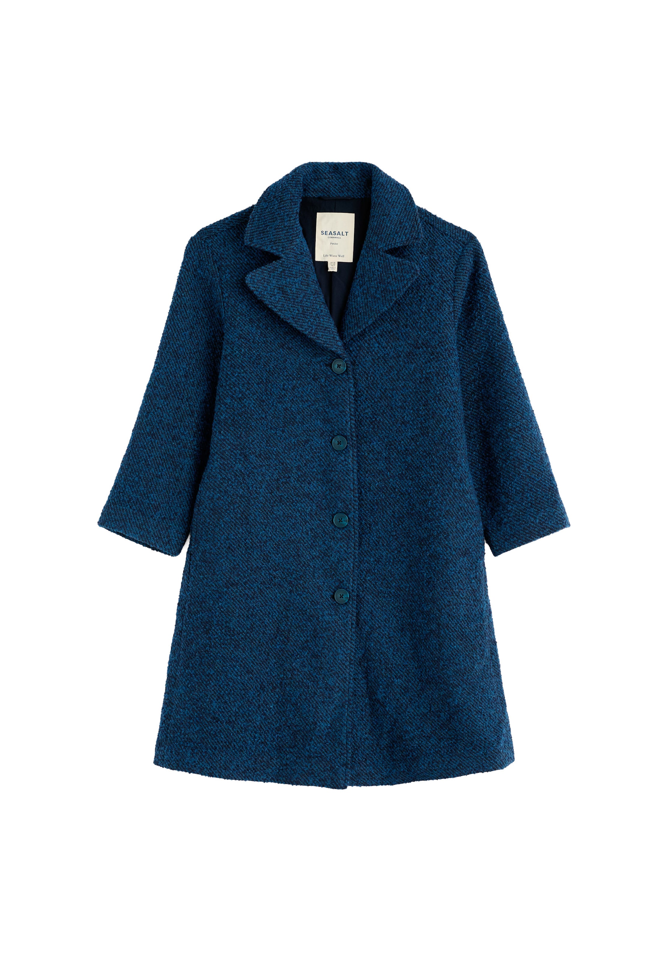Manteau mi-saison 'Greenhouse' Seasalt Cornwall en bleu : devant