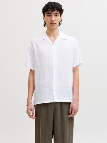 JACK & JONESComfort Fit Košulja 'JPRBLALAWRENCE' - bijela boja: prednji dio