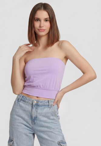MYMO Top in Lila: voorkant