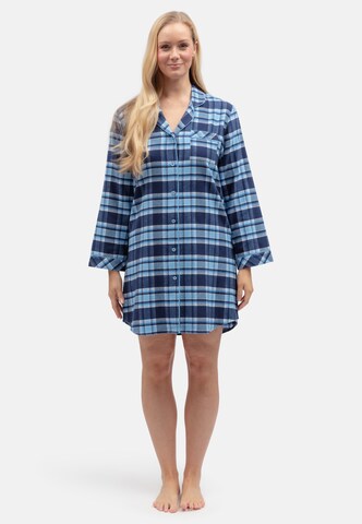 Cyberjammies Nachthemd ' Frosted Forest ' in Blauw