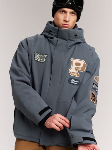 PROTEST Sportjacke 'PRTRoswell'‌‌‌ in Grau