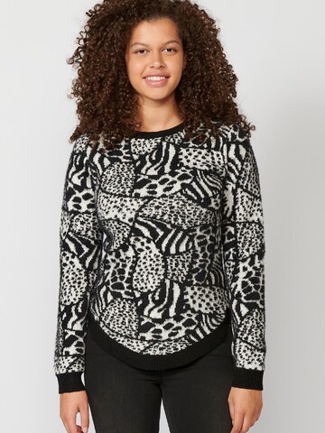 KOROSHI Sweater in Black: front