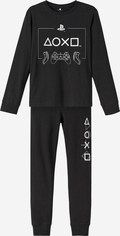 Pyjama 'PlayStation' NAME IT en noir : devant