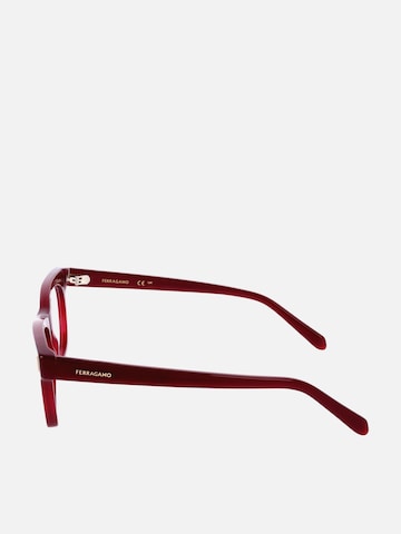 Lunettes 'Ferragamo SF3025 Opaline wine 51/17/145 WOMAN Eyewear Frame' FERRAGAMO en rouge