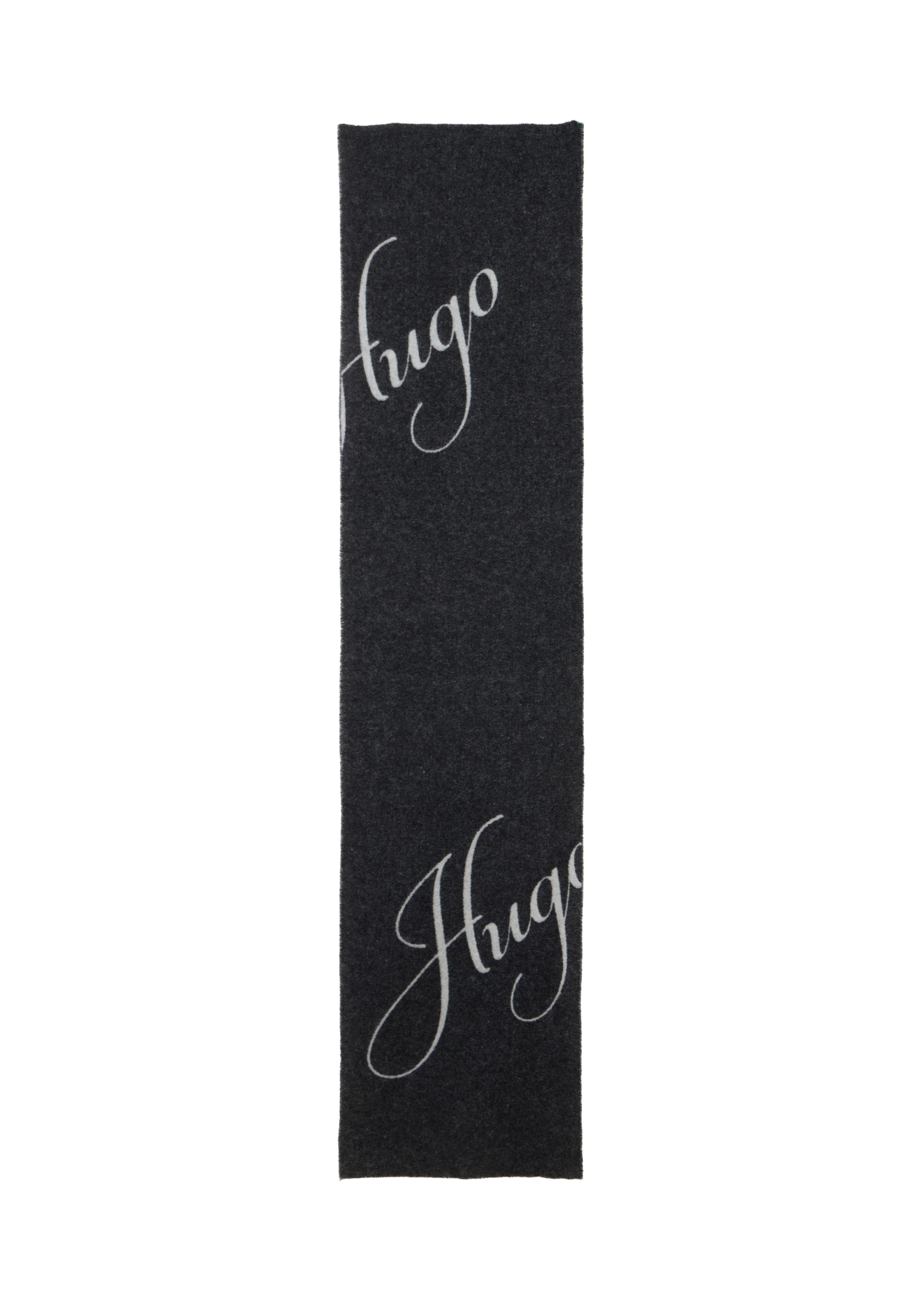Fular 'Byanca' de la HUGO pe negru: față