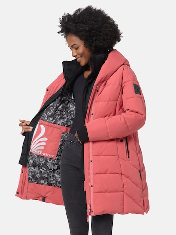 NAVAHOO Χειμερινό παλτό 'Knutschilein' σε ροζ