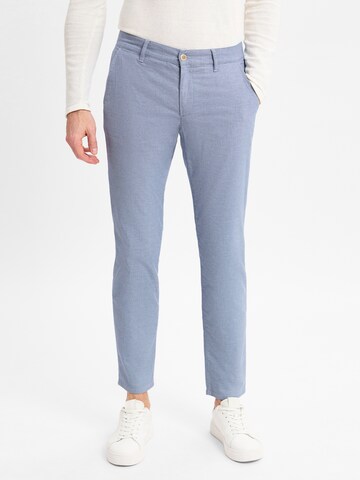 Alberto Regular Hose ' Lou-J ' in Blau: Vorderseite