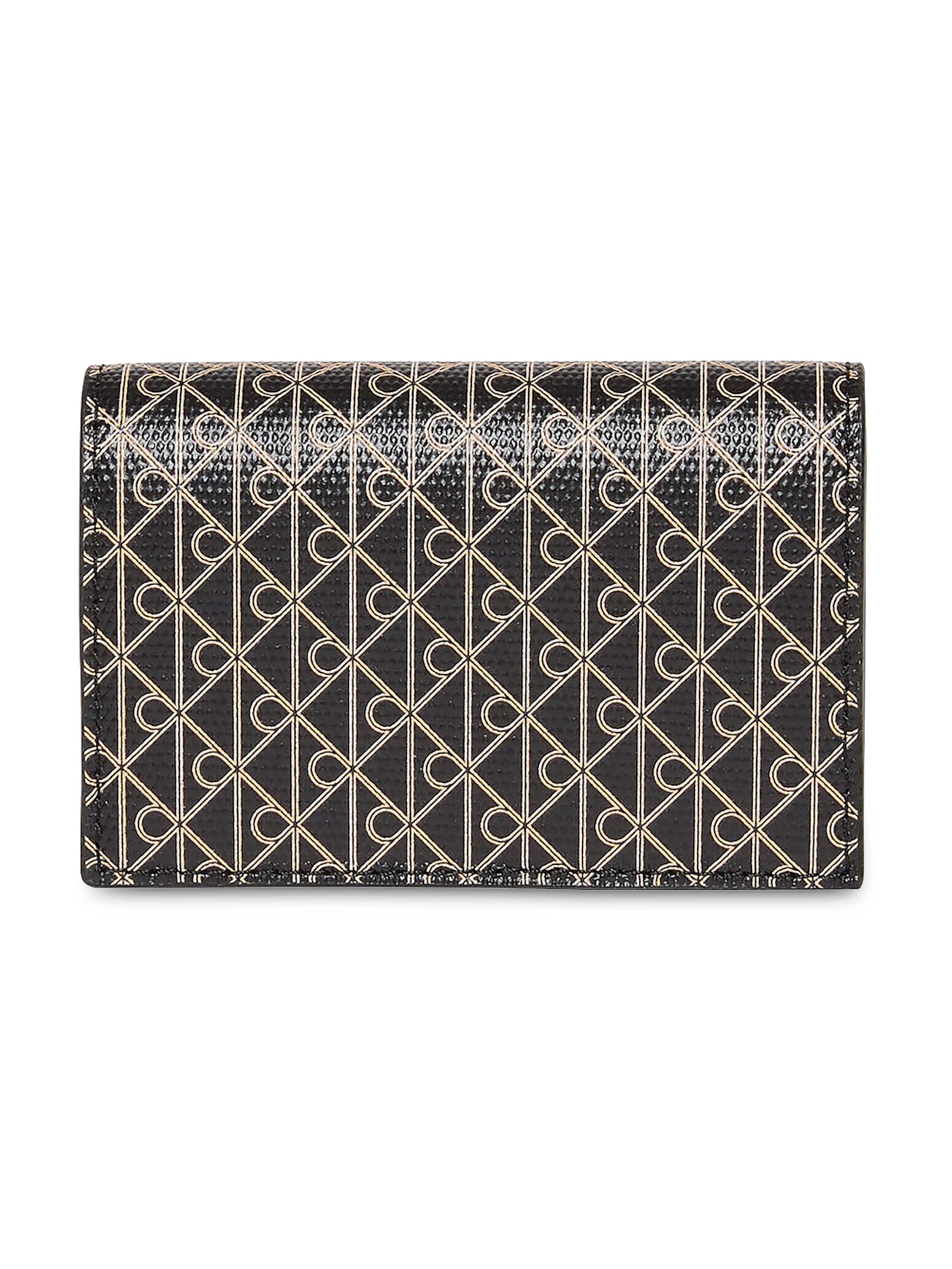 Calvin Klein Plånbok i svart: framsida