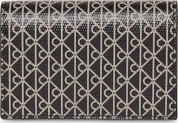 Portofel de la Calvin Klein pe negru: față