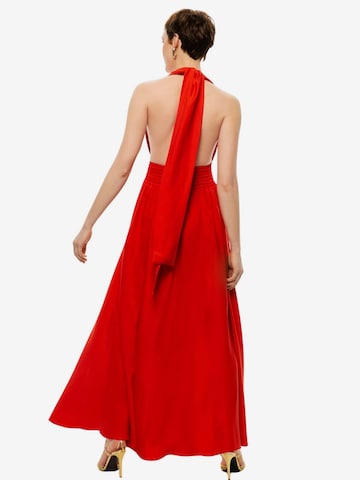 Robe de soirée NOCTURNE en rouge