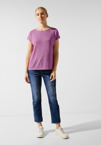 T-shirt STREET ONE en violet