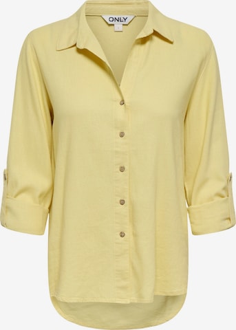 Camicia da donna 'ONL Goa' di ONLY in giallo: frontale