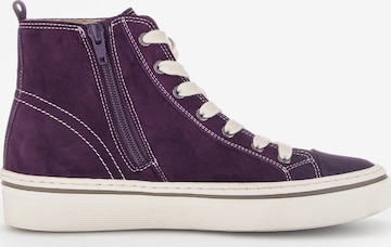 GABOR High-Top Sneakers in Purple