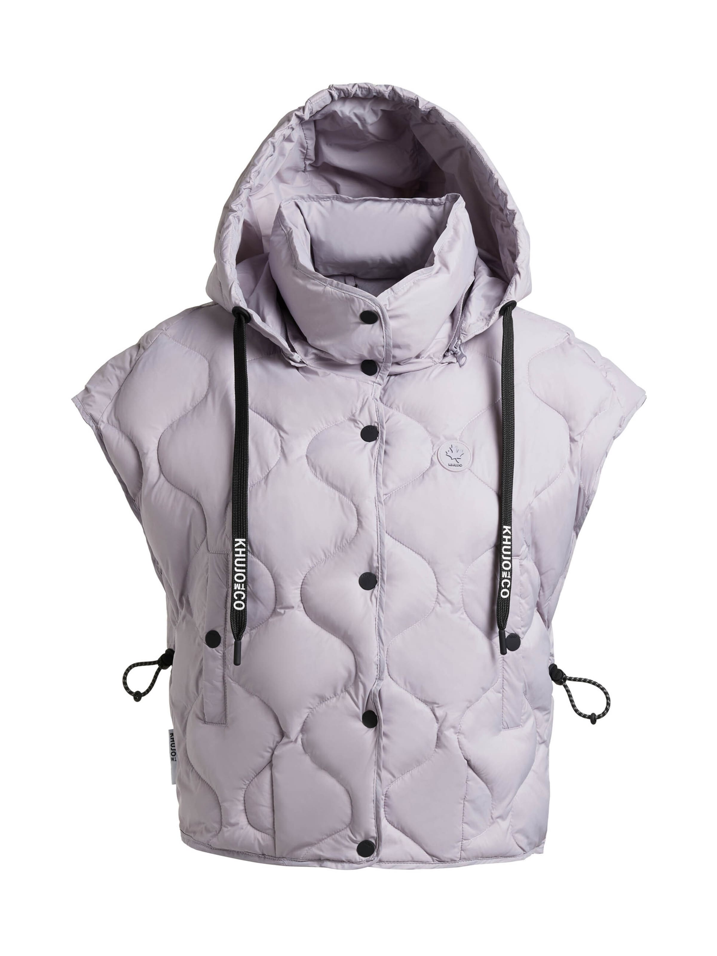 Gilet 'Ninga' khujo en violet : devant