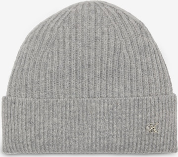 Calvin Klein Beanie in Grey: front