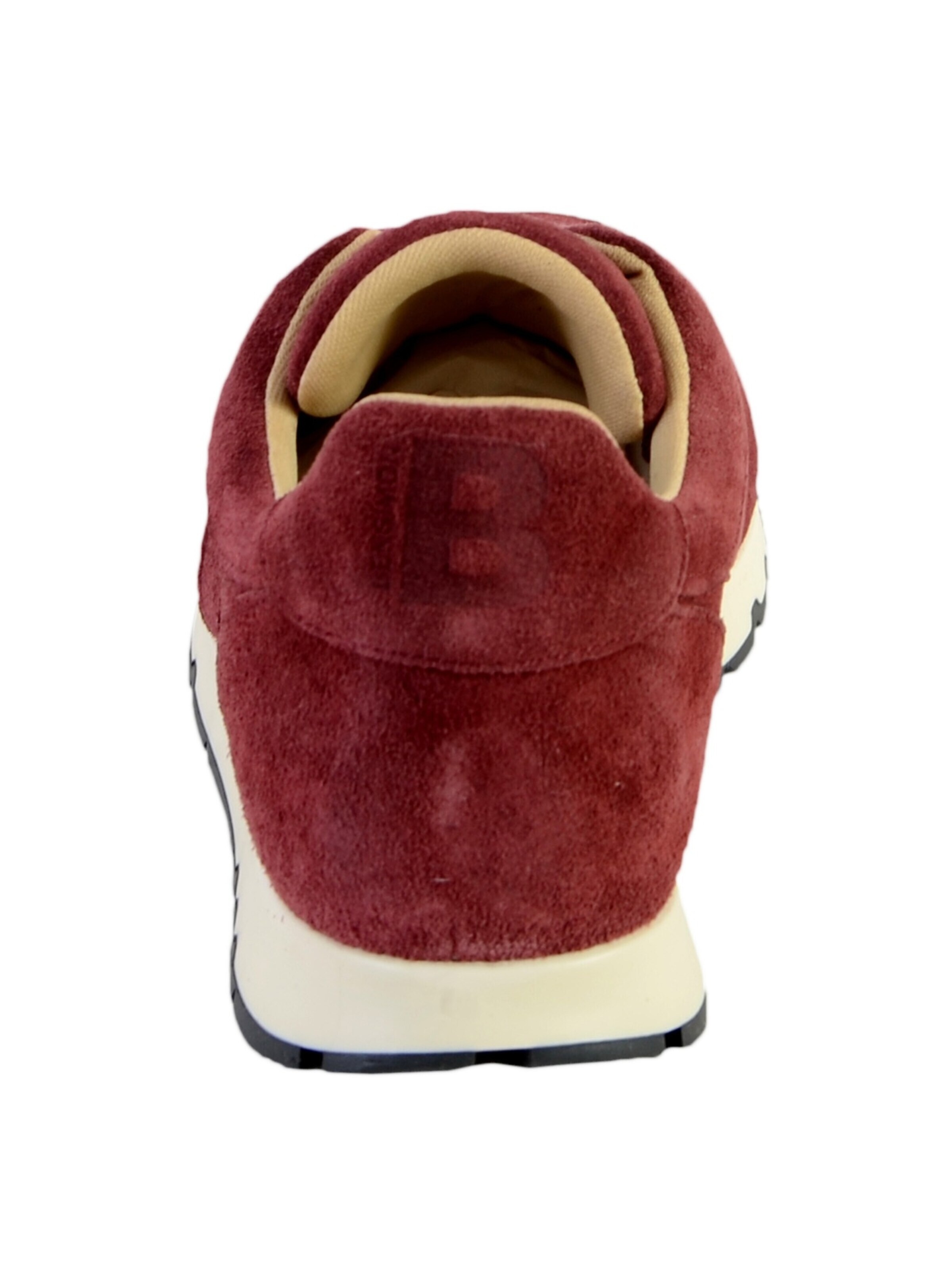 Scarpa stringata sportiva di Bensimon in rosso