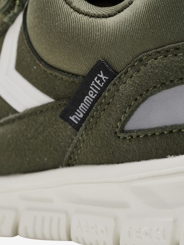 Baskets Hummel en vert