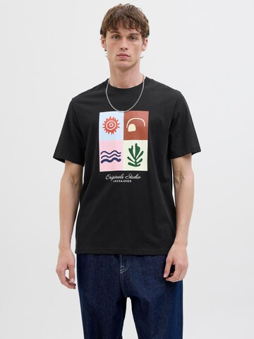 JACK & JONES Bluser & t-shirts i sort: forside