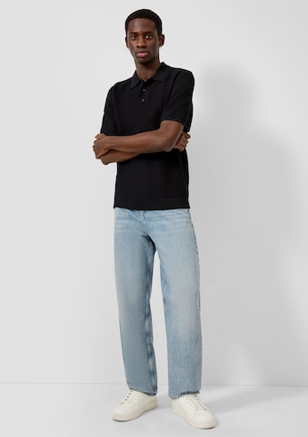 QS Pullover in Schwarz