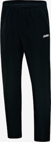 JAKO Regular Workout Pants in Black: front