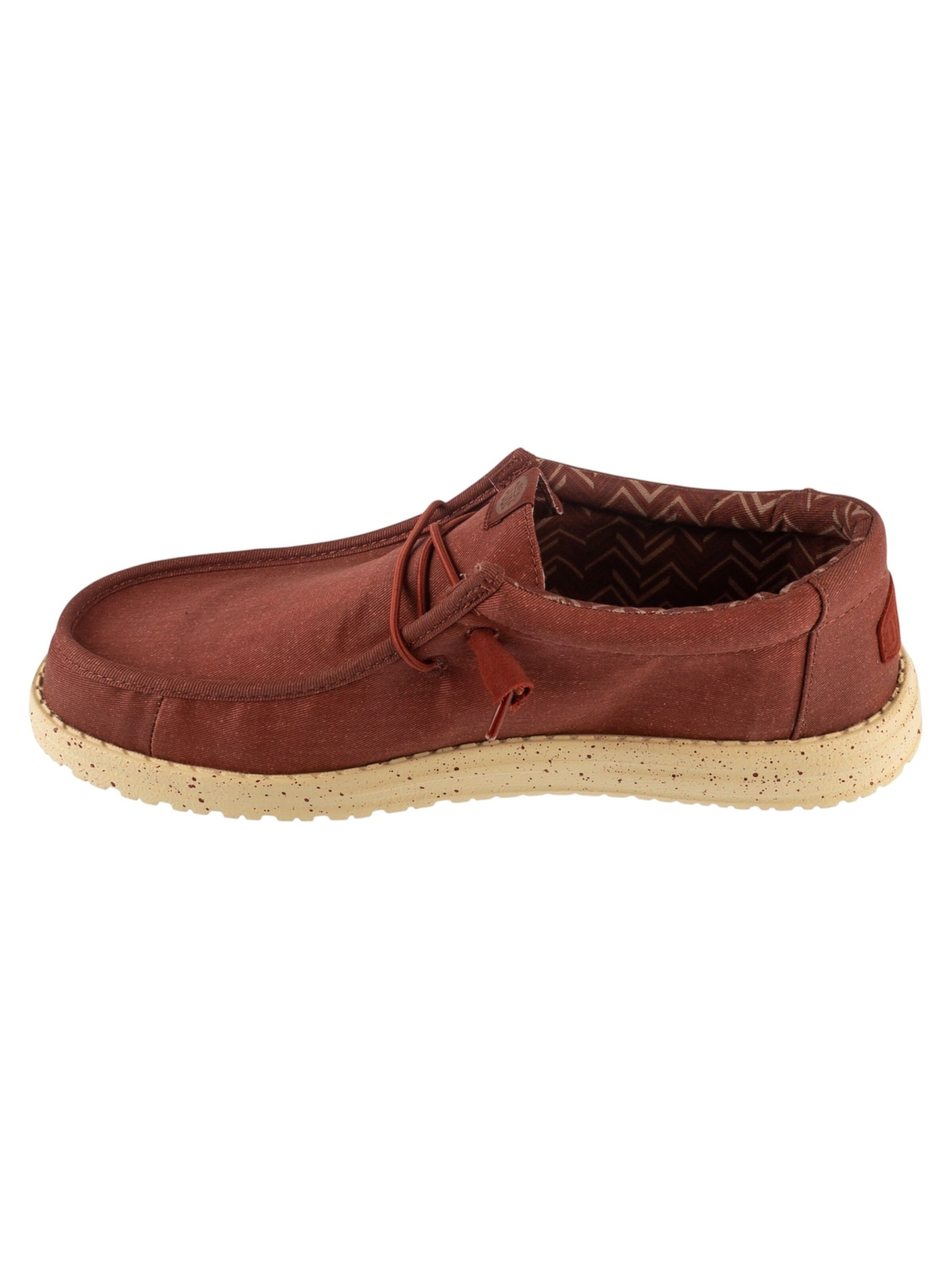 Mocassin 'Hey Dude Wally Stretch Canvas' HEY DUDE en rouge