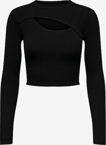 Pull-over ONLY en noir : devant