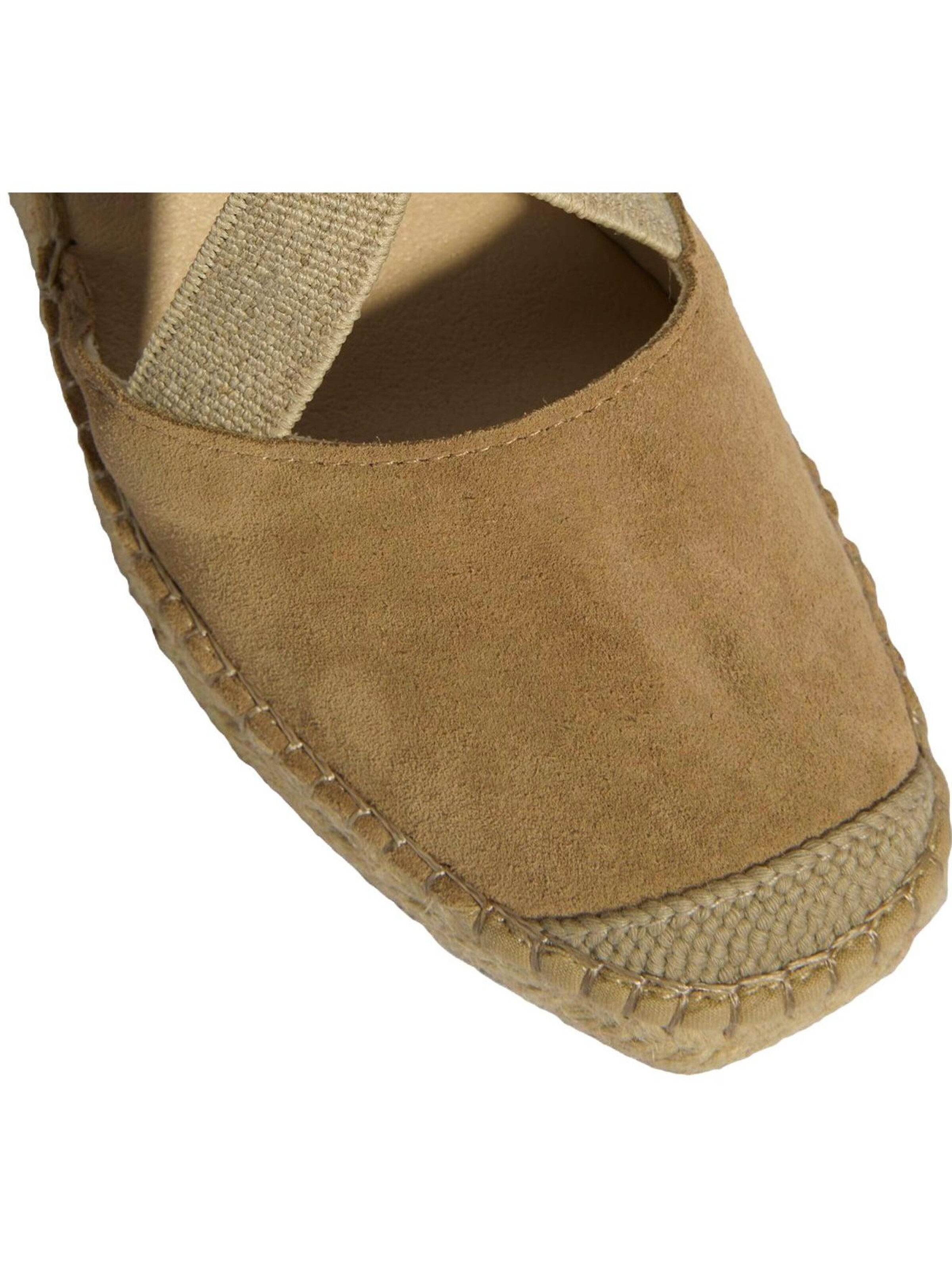 Desa Espadrilles 'Slip-Ons' in Beige