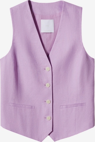 MANGO Vest 'WATSON' in Purple: front
