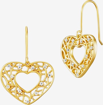 Julie Julsen Ohrringe in Gold: Vorderseite