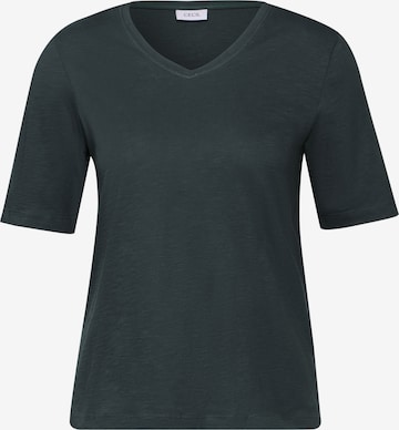 CECIL T-Shirt im Tunika-Look in Grün: Vorderseite