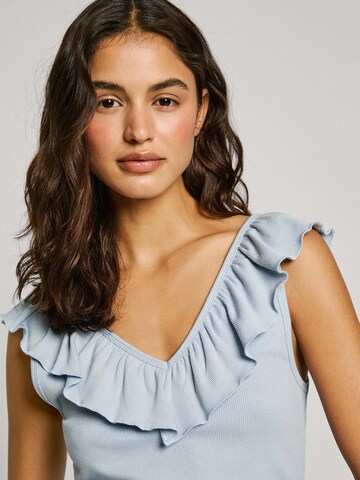 Pepe Jeans Top 'Millie' in Blau