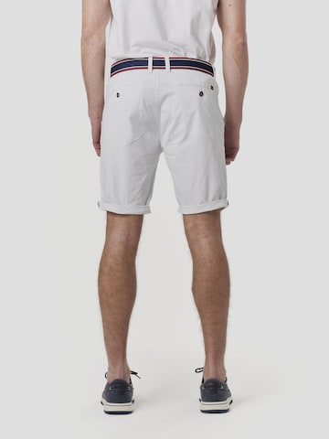 KOROSHI regular Lærredsbukser i hvid