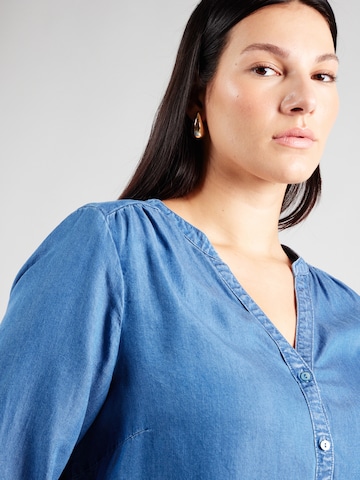 ONLY Carmakoma Blouse 'CARSema' in Blue